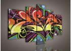 Graffiti 121 S4A - pětidílný